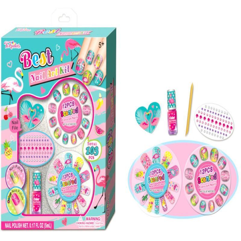 Tokidas - Best Scented Nail Art Flamingo Kit