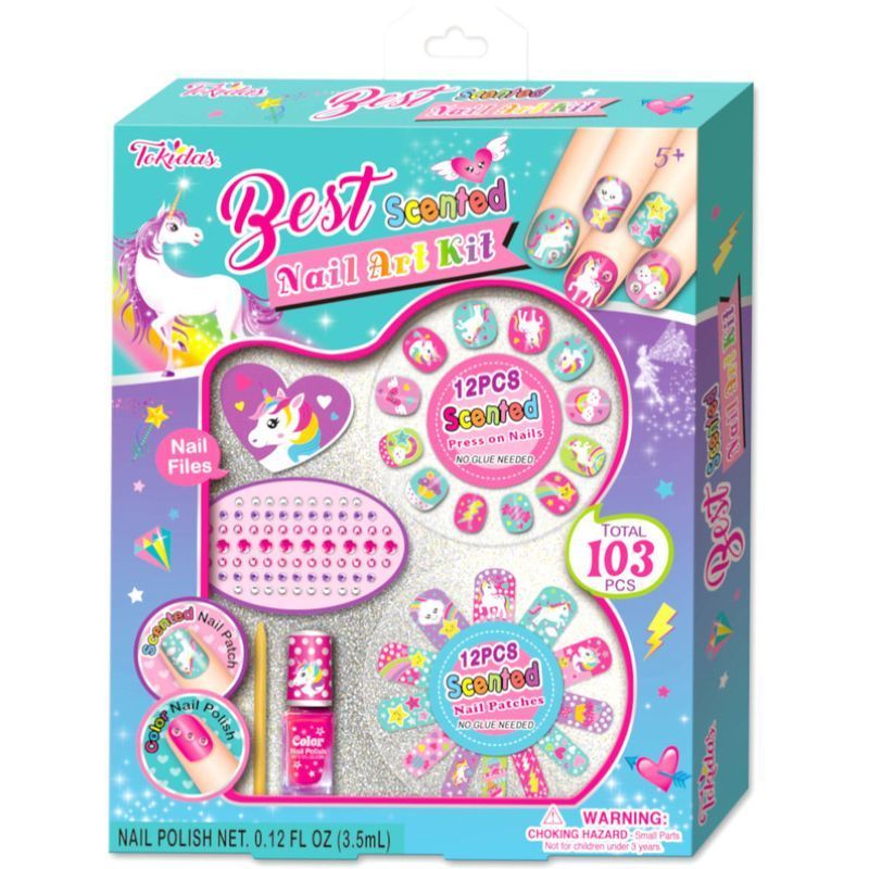 Tokidas - Best Scented Unicorn Nail Art Kit