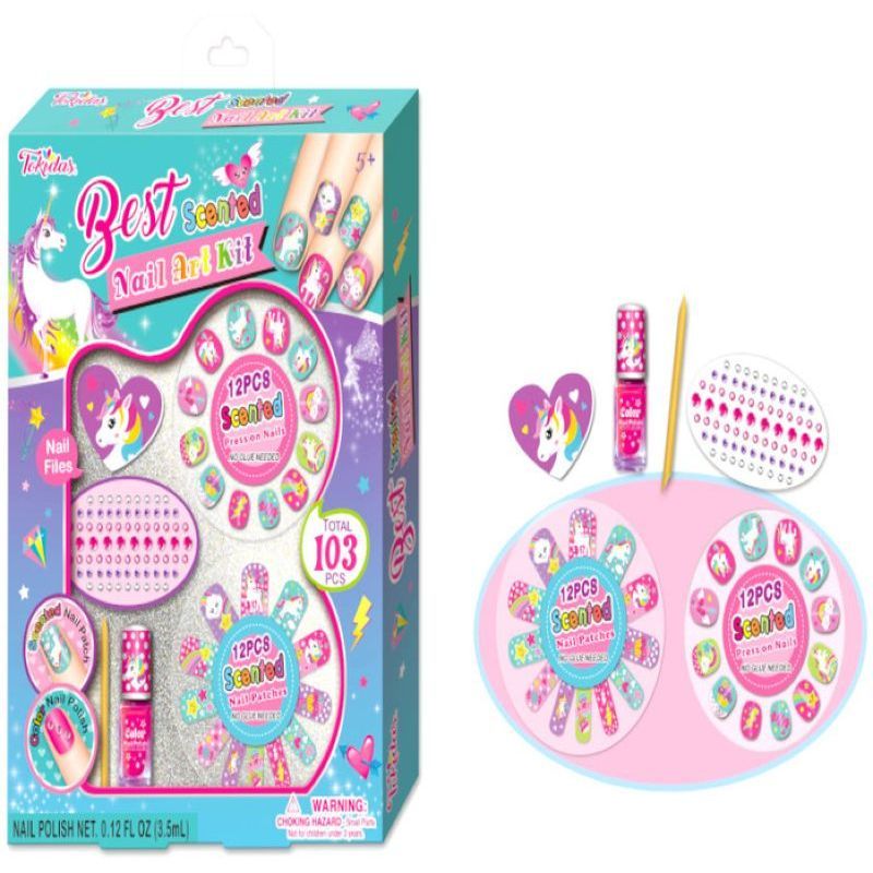 Tokidas - Best Scented Unicorn Nail Art Kit