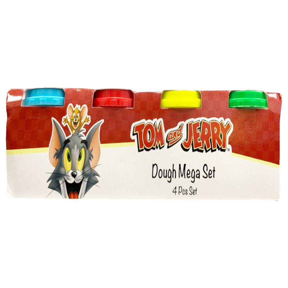 Rainbow Max - Tom & Jerry Dough Mega Set - 4pcs