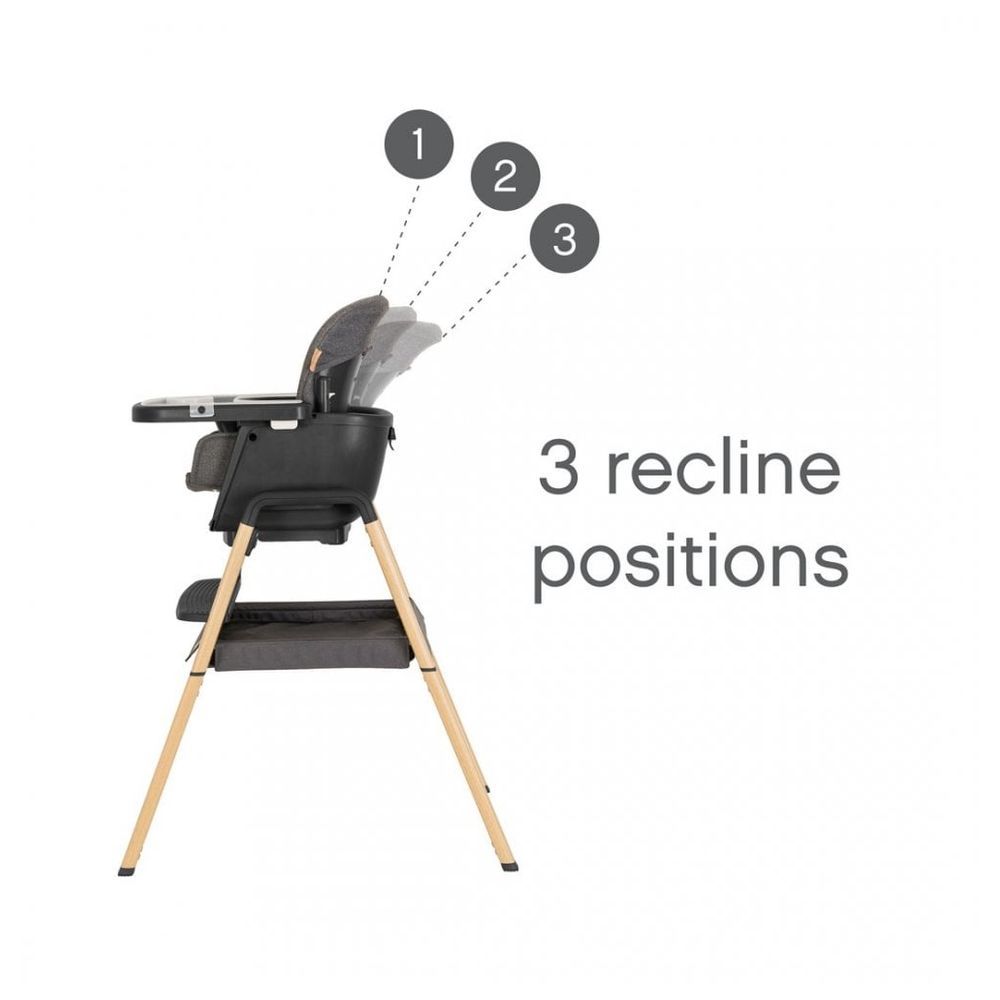 Tutti Bambini - Nova Evolutionary Highchair - Grey/Oak