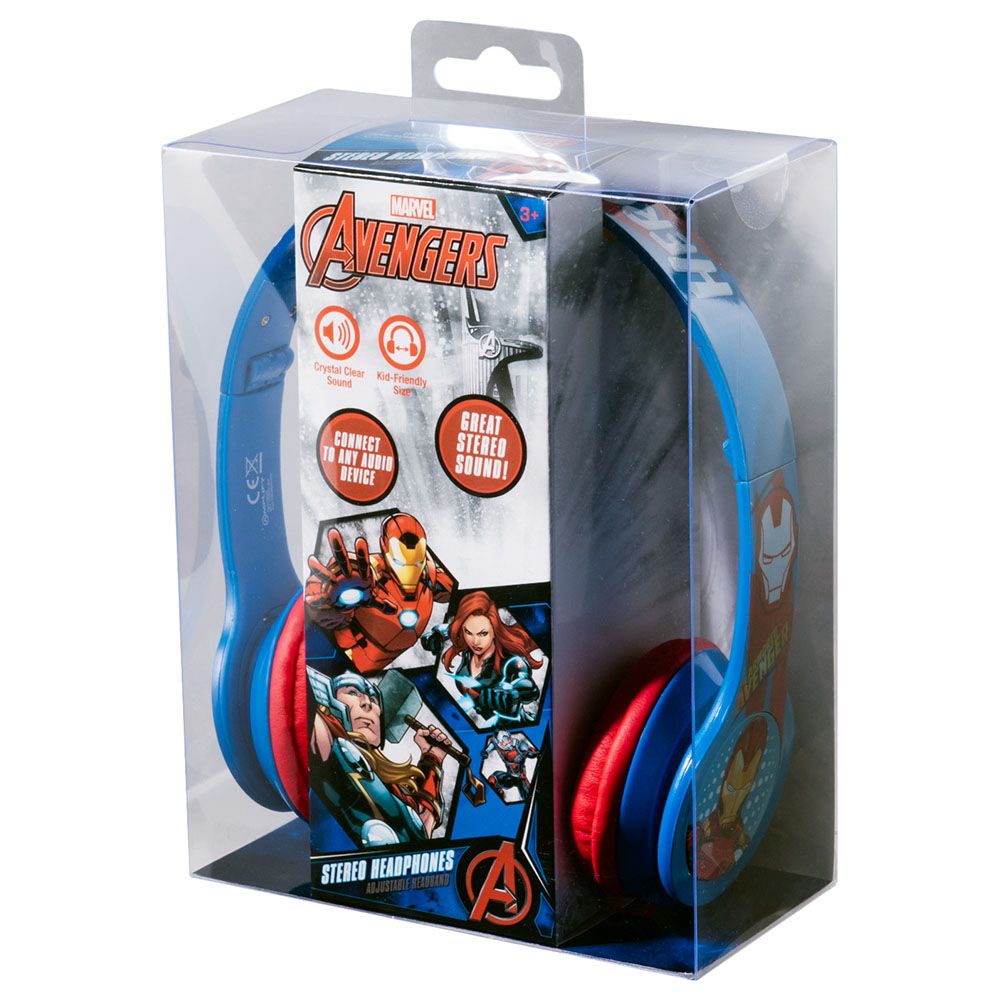 Volkano - Marvel Avengers Stereo Headphones w/ Adjustable Headband