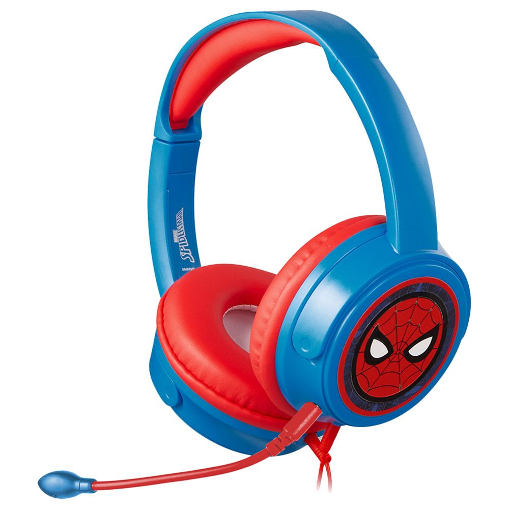 Volkano - Marvel Spiderman Stereo Headphones w/ Padded Ear Cups 