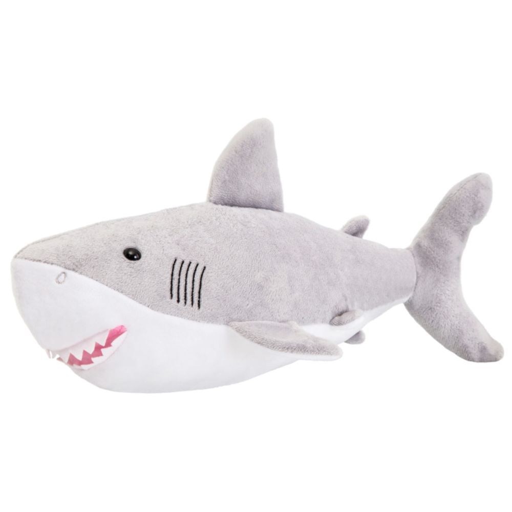 Wild Planet - Soft Plush Toys - Great White Shark - Assorted 1pc