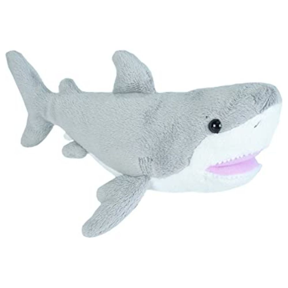 Wild Planet - Soft Plush Toys - Great White Shark - Assorted 1pc