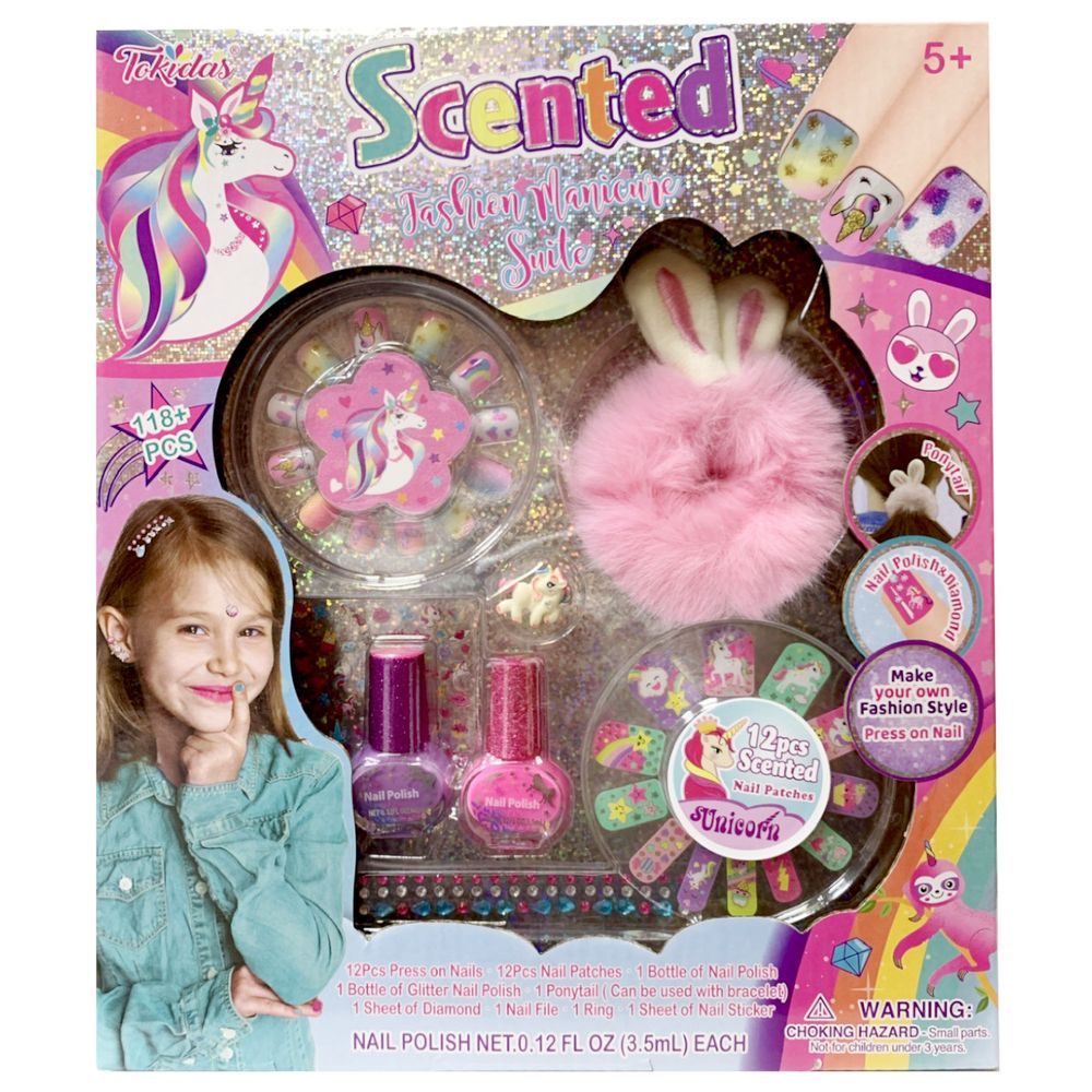 Tokidas - Scented Fashion Manicure Suite W/ Pontitail