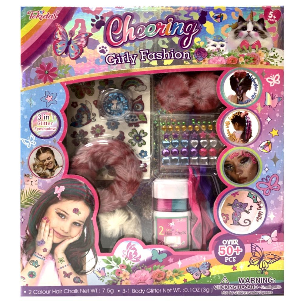 Tokidas - Cheering Girly Fashion Make-up Set