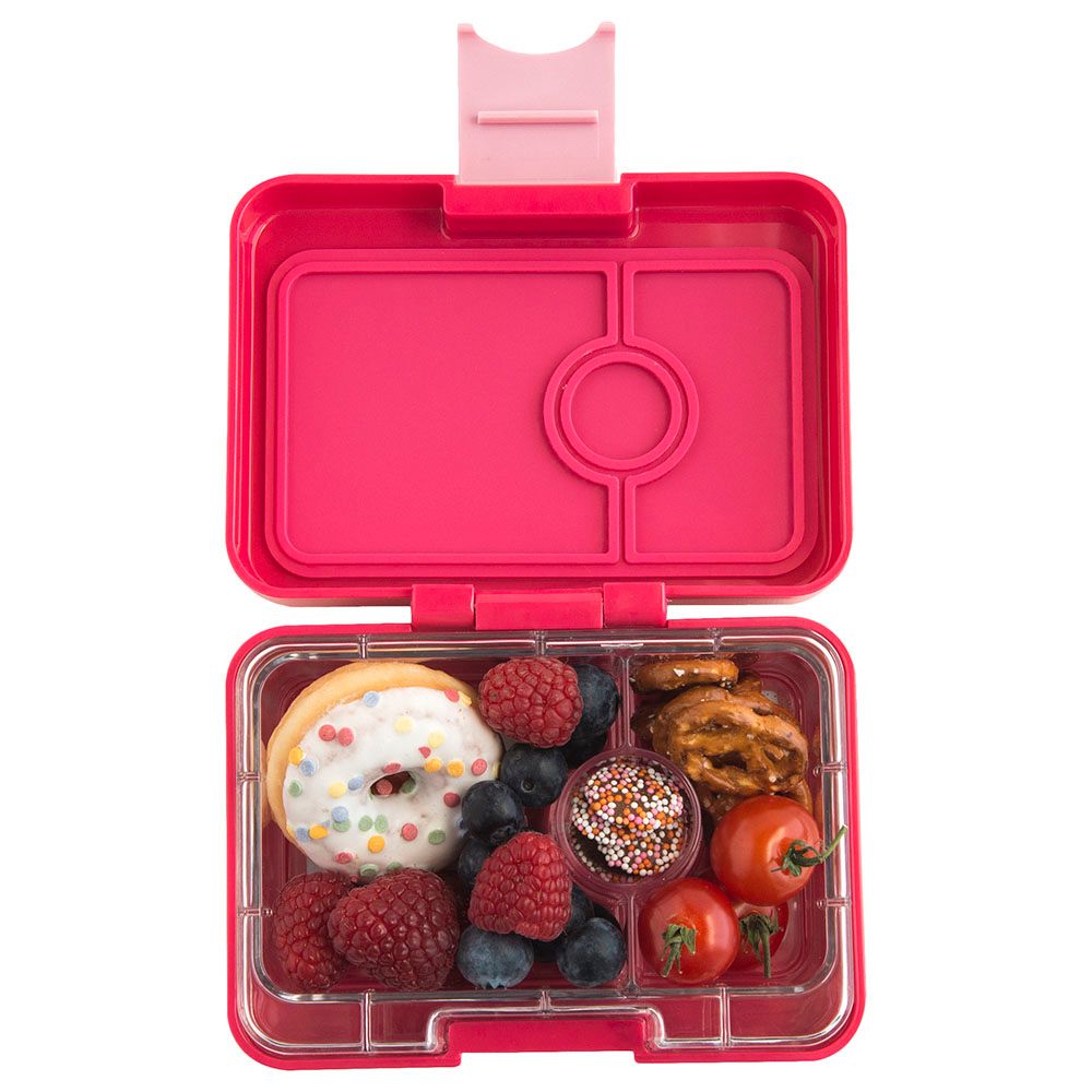 Yumbox - 3 Compartments Lotus Pink Mini Snack Box