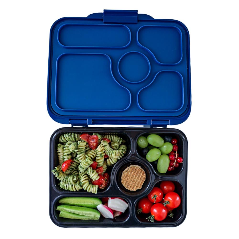 Yumbox - 5 Compartments Presto Santa Fe Lunchbox - Blue