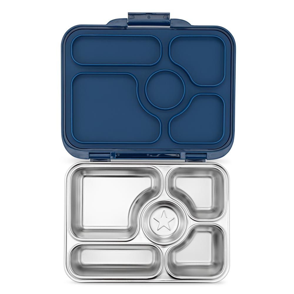 Yumbox - 5 Compartments Presto Santa Fe Lunchbox - Blue