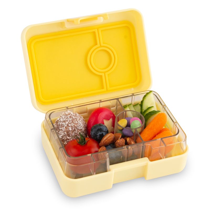 Yumbox - 3 Compartments Minisnack Lunchbox - Sunburst Yellow