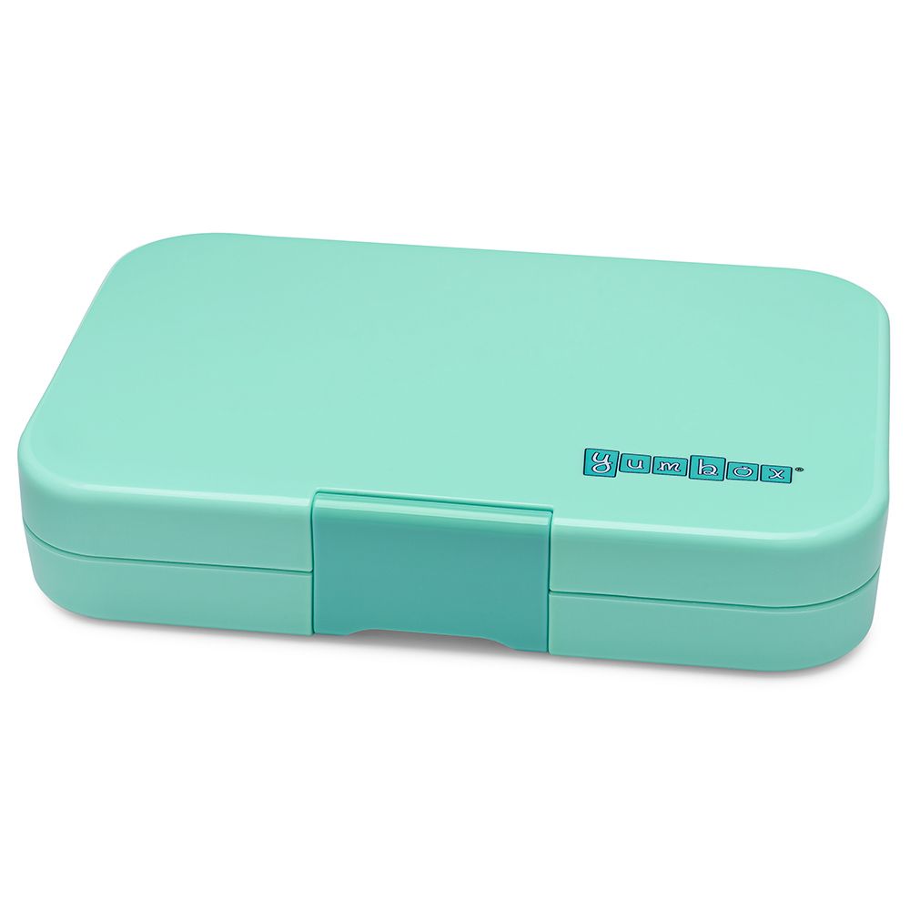 Yumbox - 5 Compartment Bali Aqua Lunch Box - Tapas Clear