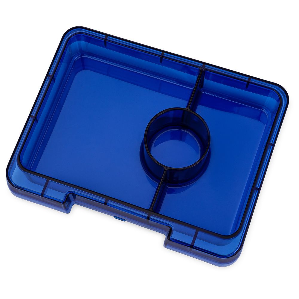 Yumbox - Monte Carlo 3 Compartment Snack Box - Blue