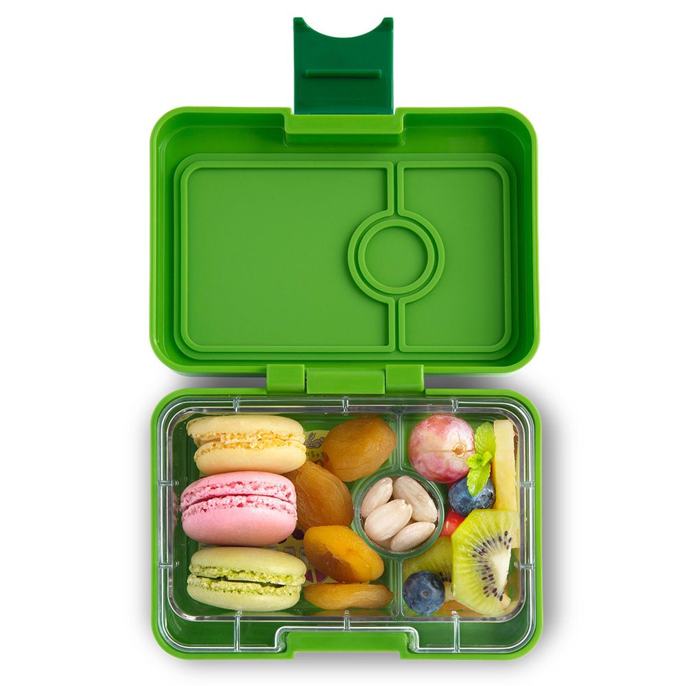 Yumbox - 3 Compartments Avocado Green Mini Snack box