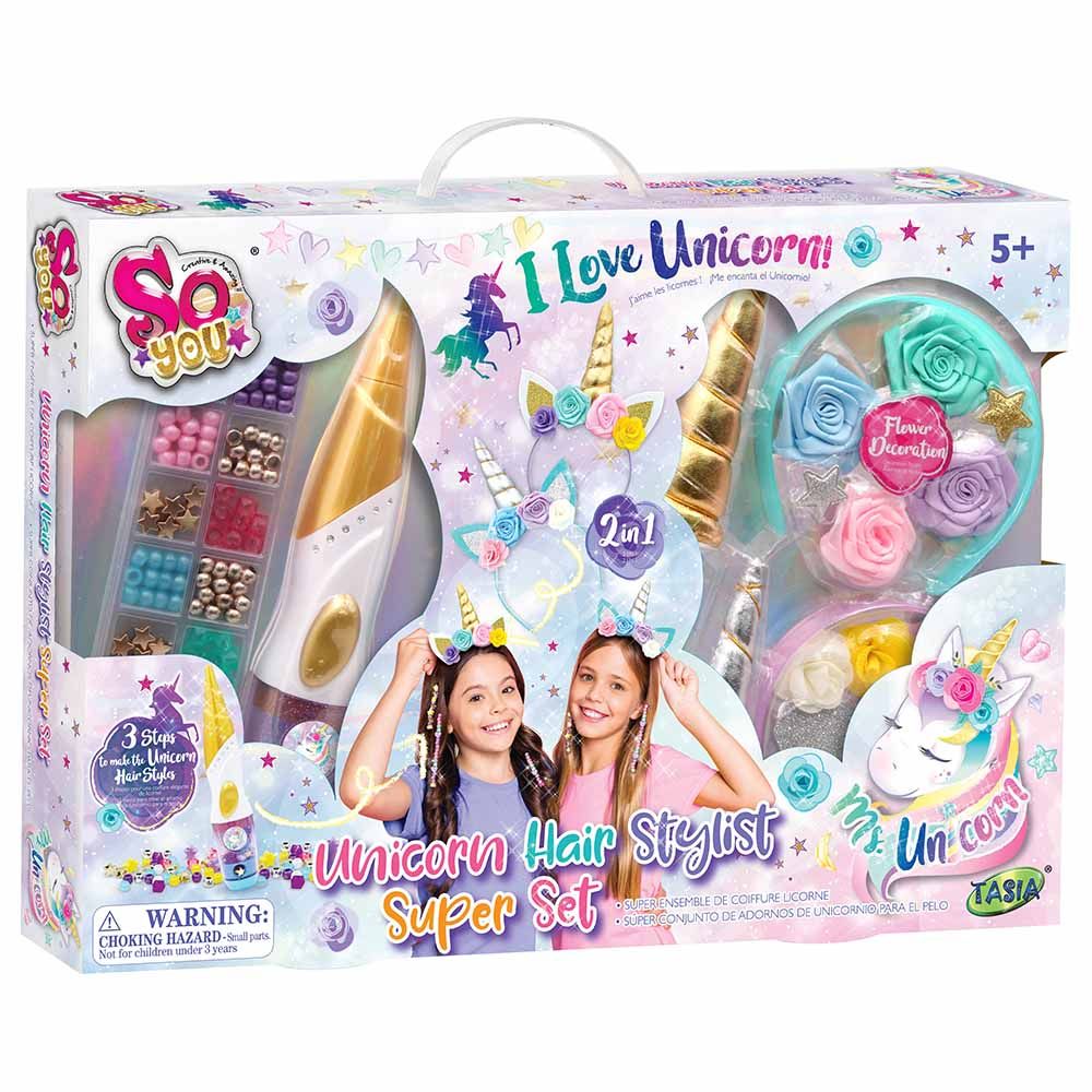 Tasia - Unicorn Hair Stylist Super Set