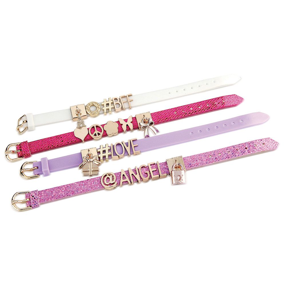 Tasia - Rose Gold Message Bands Kit