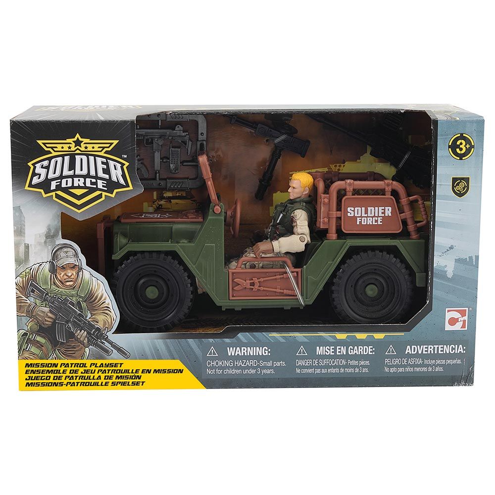 Chap Mei - Soldier Force Mission Partol Playset - Assorted 1pc