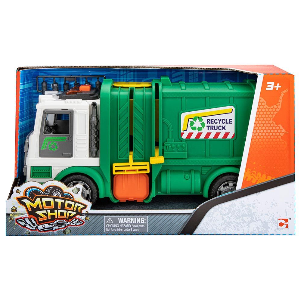 Chap Mei - Motorshop Garbage Recycle Truck - Green