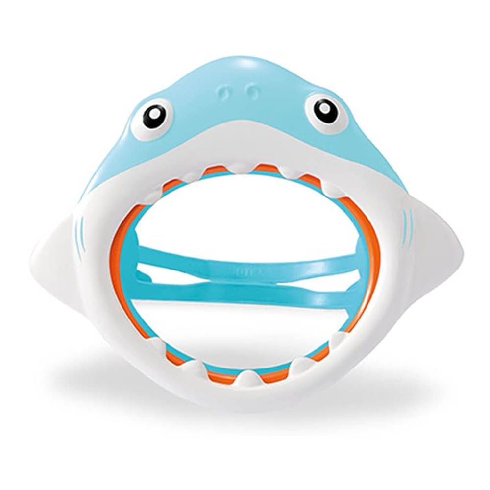 Intex - Shark Fun Mask Set - Orange & Blue