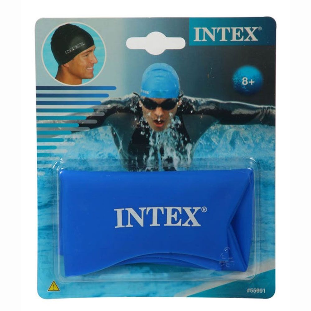 Intex - Silicon Swim Cap - Blue