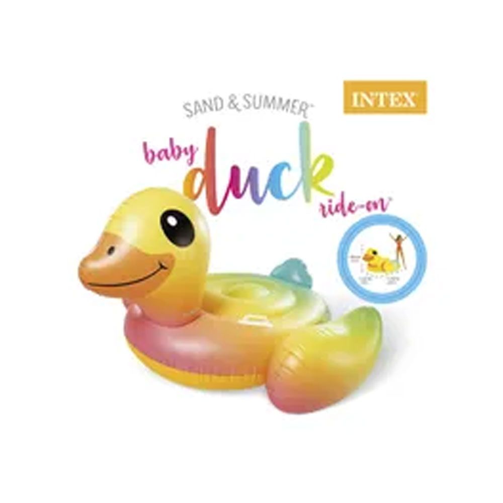 Intex - Inflatable Duck Ride-On - Yellow