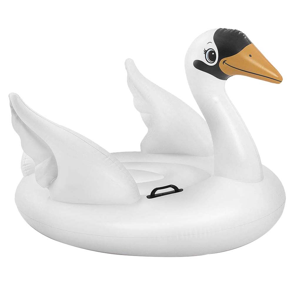 Intex - Inflatable Swan Ride-On - White - Inflatable Pool Float