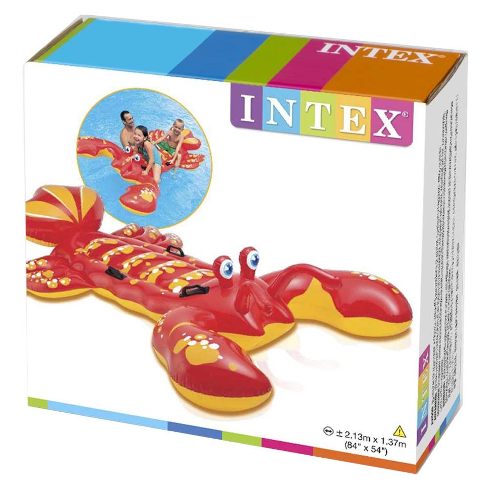 Intex - Lobster Ride-On - Red - Inflatable Pool Float