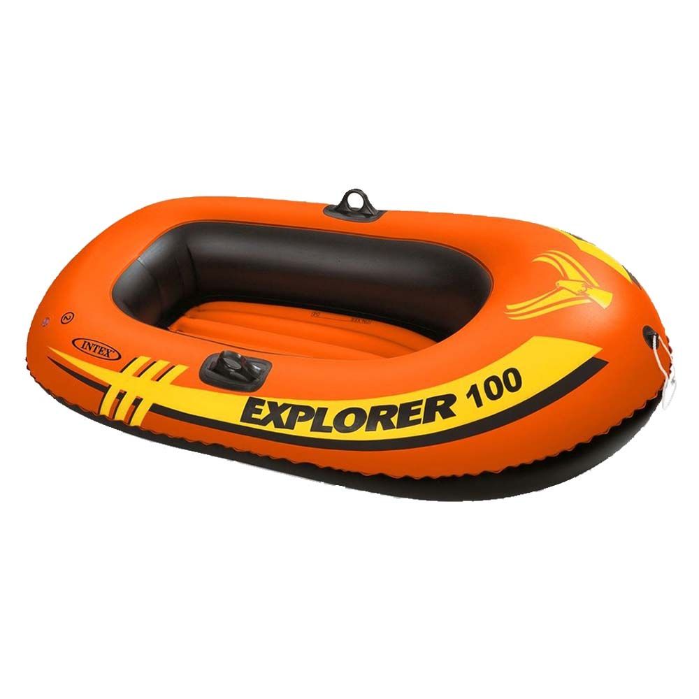 Intex - Explorer 100 Boat - Orange