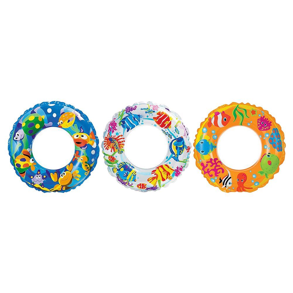 Intex Ocean Reef Transparent Rings - Inflatable Pool Ring