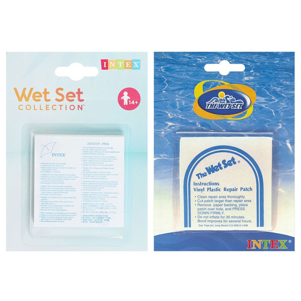 Intex Wetset Repair Patches (6pcs) - Packaging May Vary 1 Pack