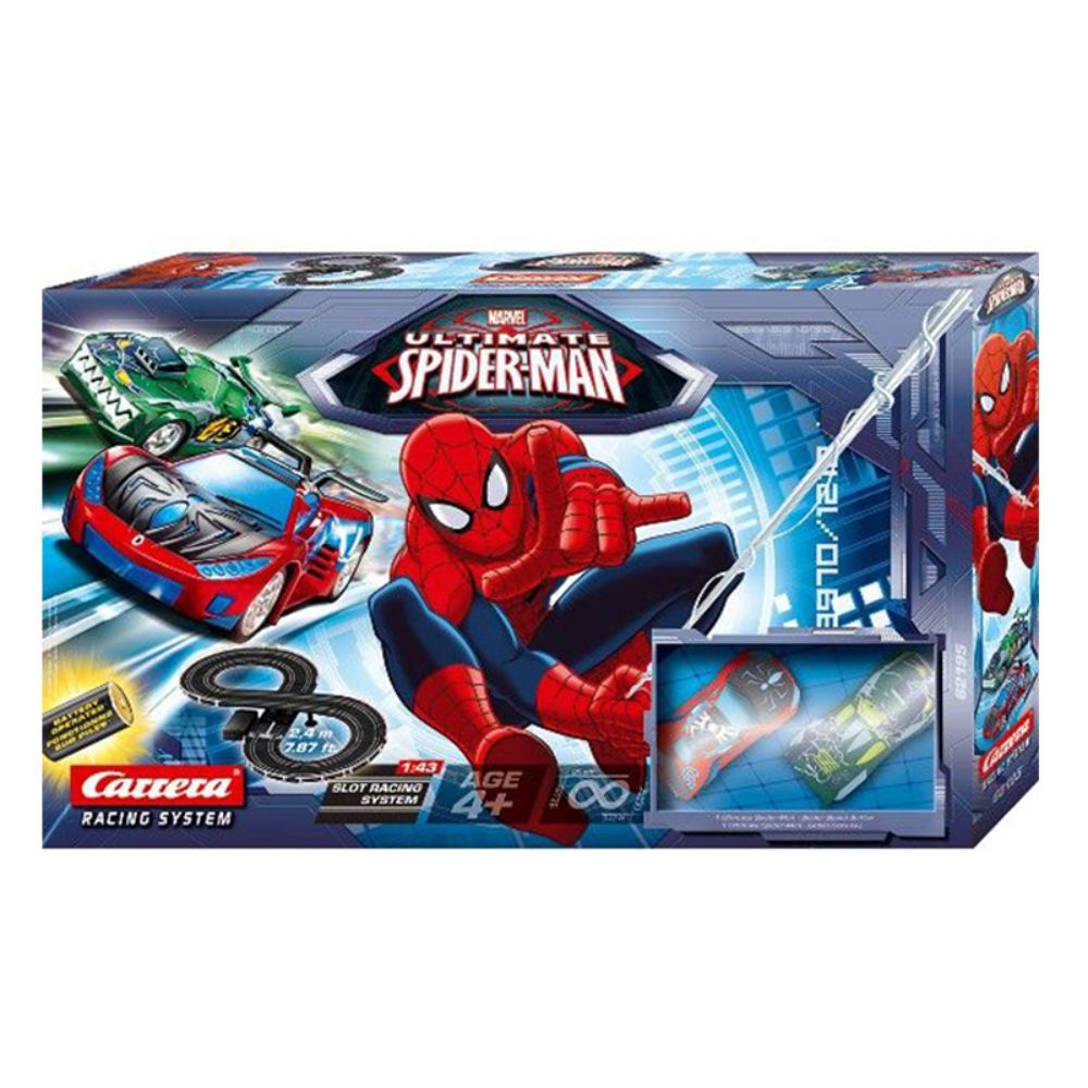 Carrera - 1:43 Ultimate Spiderman Slot Racing Track Set