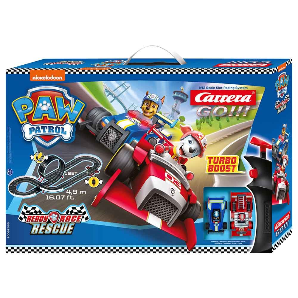 Carrera - Go Paw Patrol Ready Race Rescue Track - 4.9M - Black