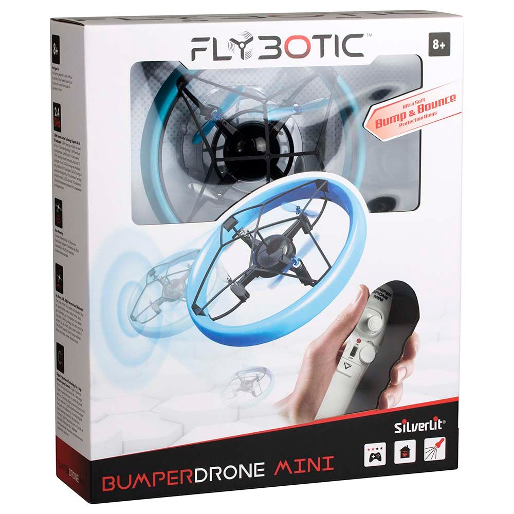 Silverlit - Bumper Drone Mini - Blue