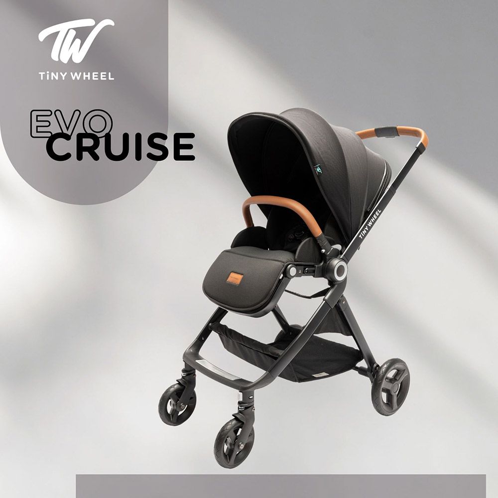 Tiny Wheel - Stroller - Grey