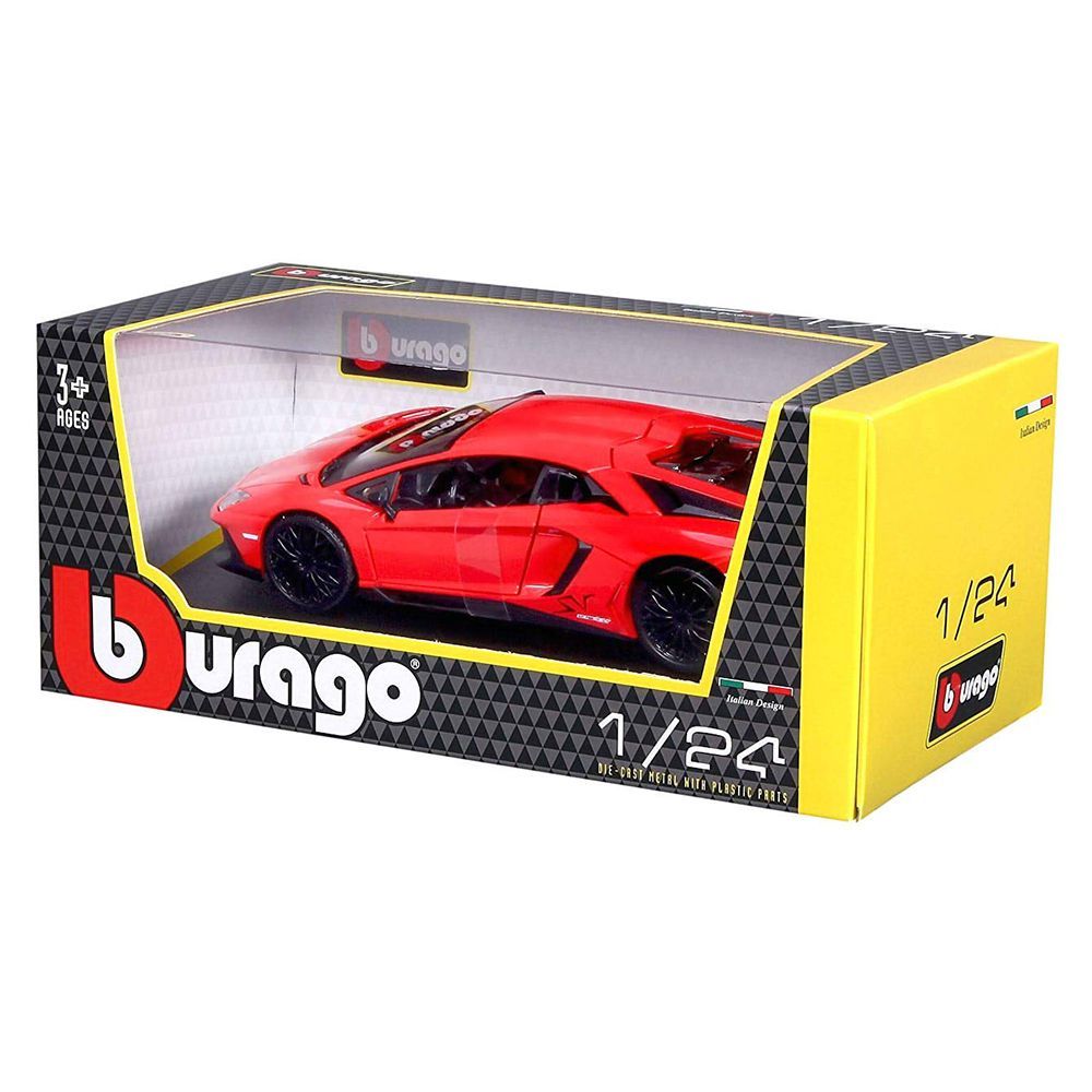 Bburago - 1:24 Lamborghini Aventador LP 750-4 AV - Red