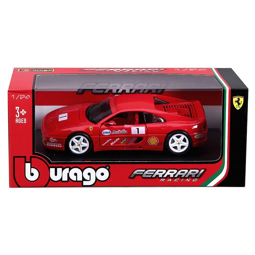 Bburago - 1:24 Ferrari F355 Challenge - Red