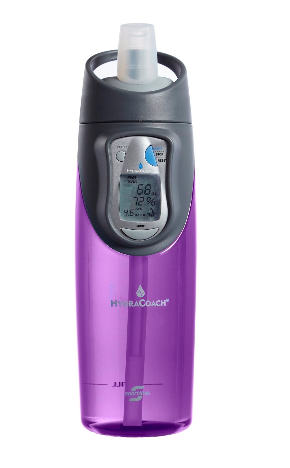 HydraCoach - Intelligent Water Bottle - Purple