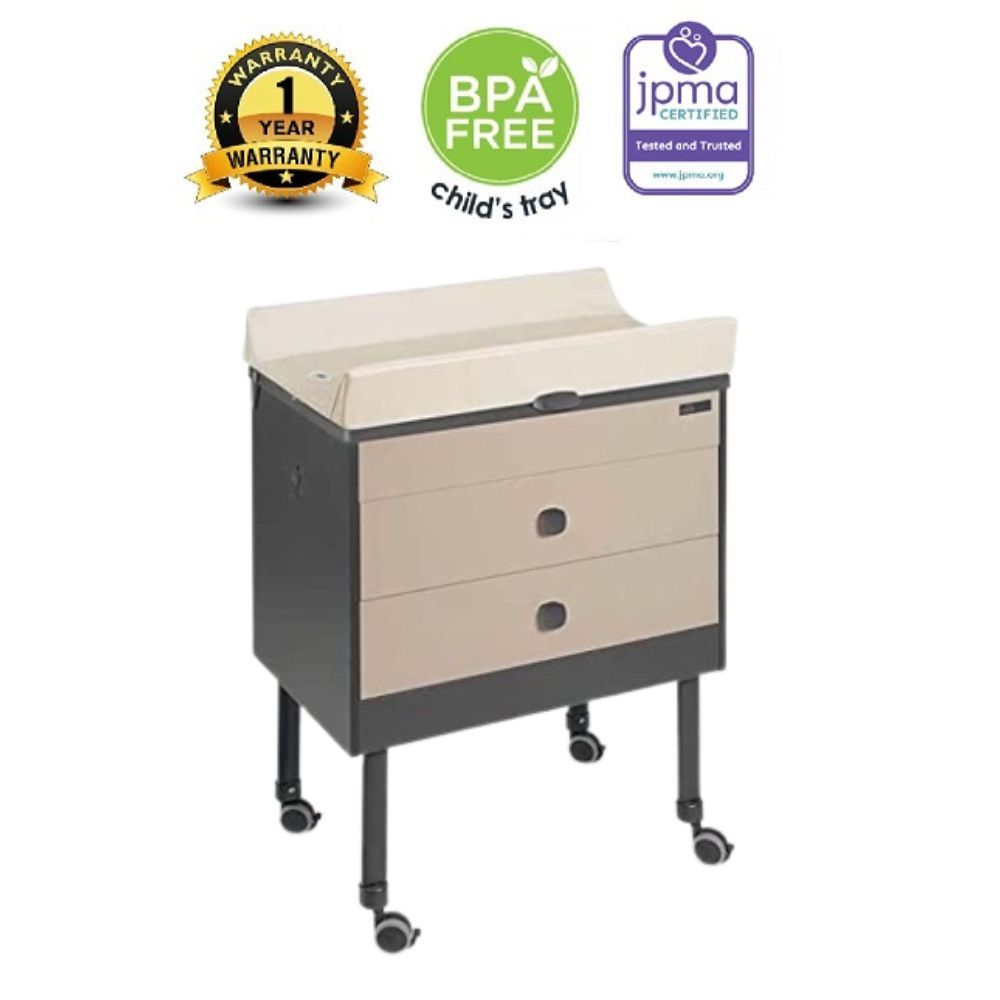 Cam - Growi 2-In-1  Bagnetto Changing Table - Beige