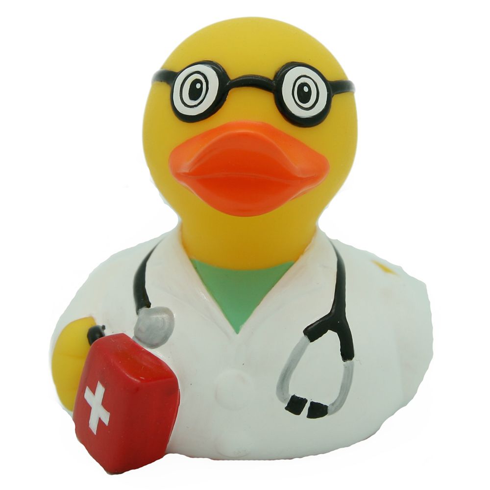 LILALU - Emergency Doc Rubber Duck - White