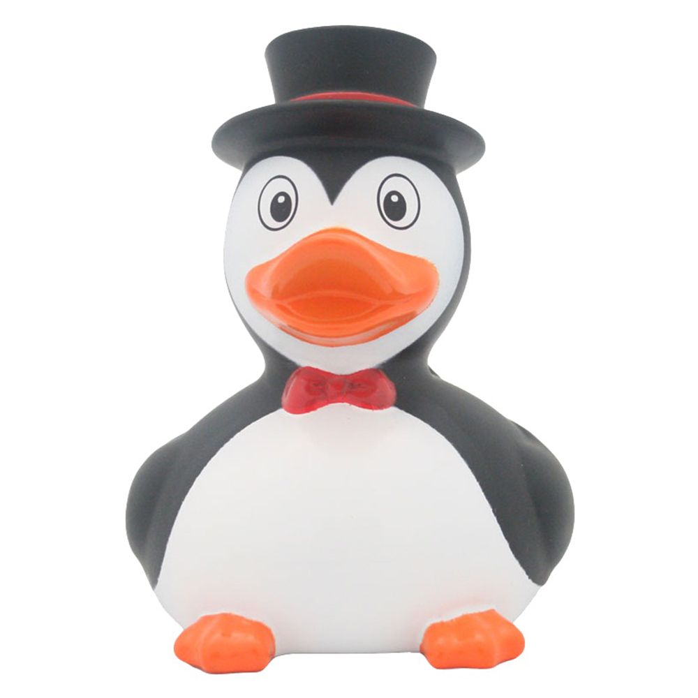 LILALU - Penguin Rubber Duck - Black & White