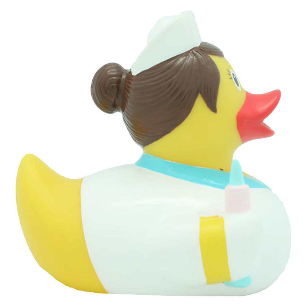 LILALU - Nurse Rubber Duck - White