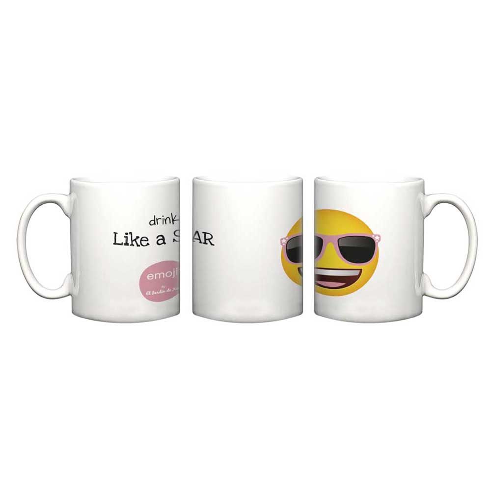 emoji - Drink Like A Star Noa Mug - White