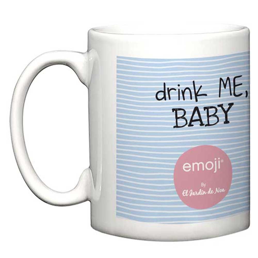 emoji - Drink Me Baby Noa Mug - White