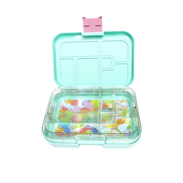 Munchbox Bento - Midi 5 Compartments Lunchbox - Bubblegum Mint