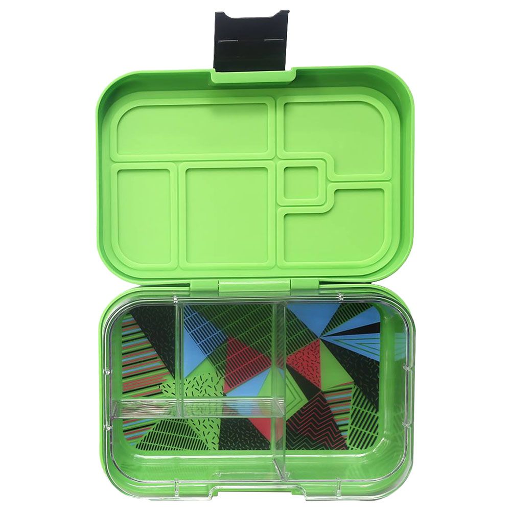 Munchbox Bento - Mega 4 Compartments Lunchbox - Green Envy