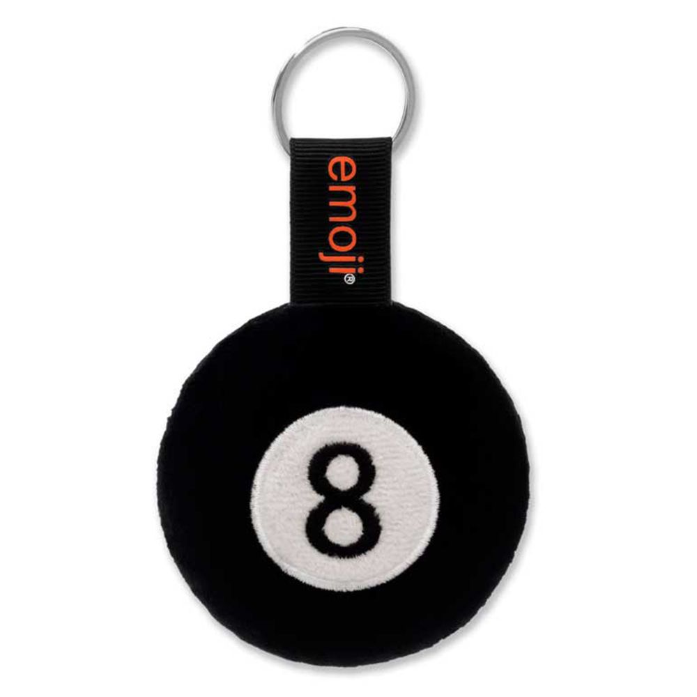 emoji - Keychain 8 Ball - Black