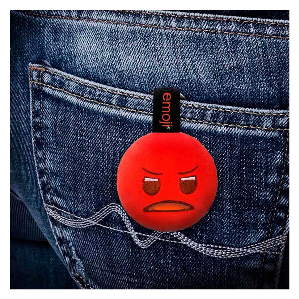 emoji - Keychain Angry - Red