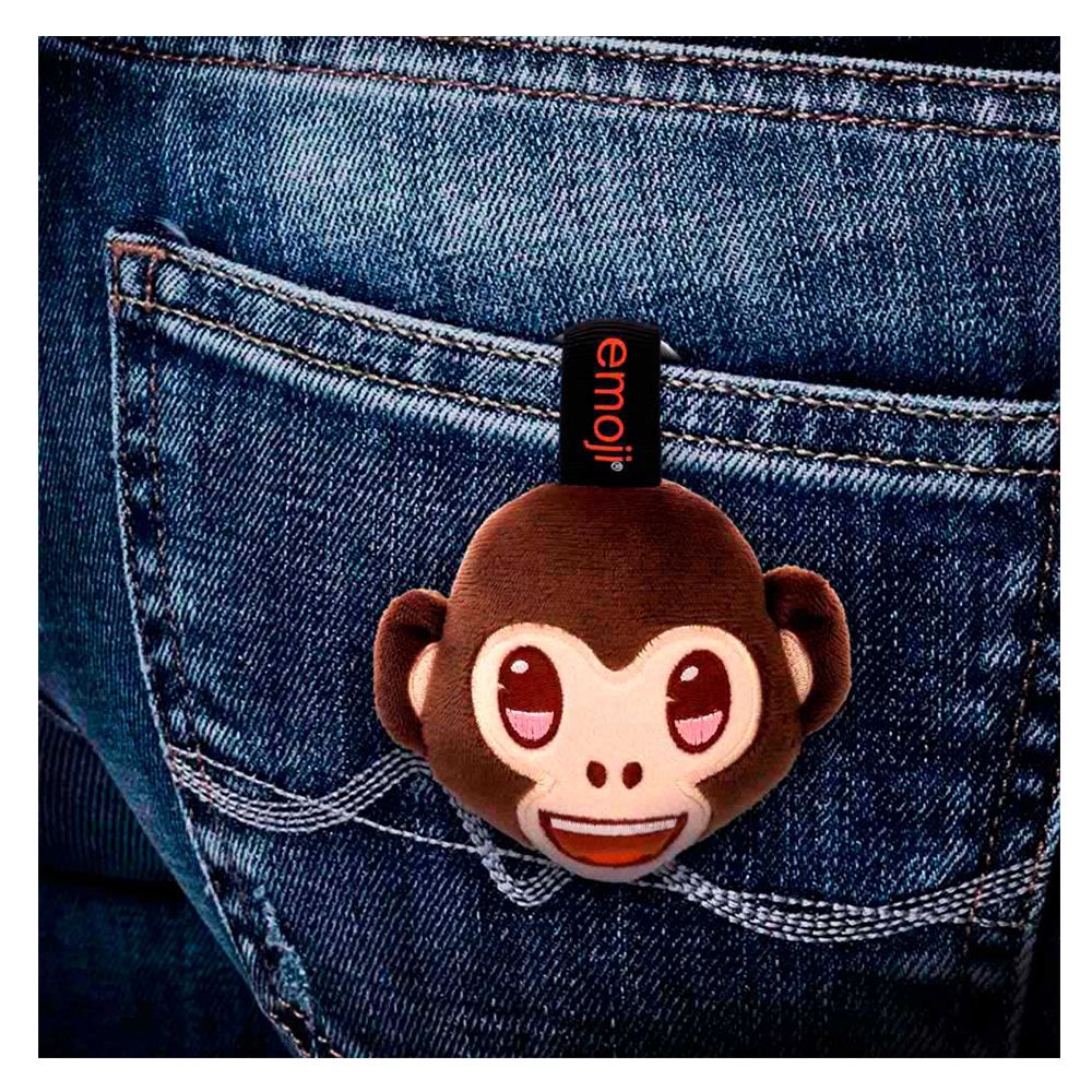 emoji - Keychain Monkey - Brown