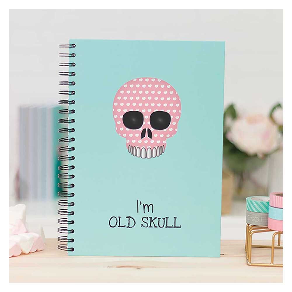 دفتر الملاحظات I'm Old Skull A4 من ماركة إيموجي