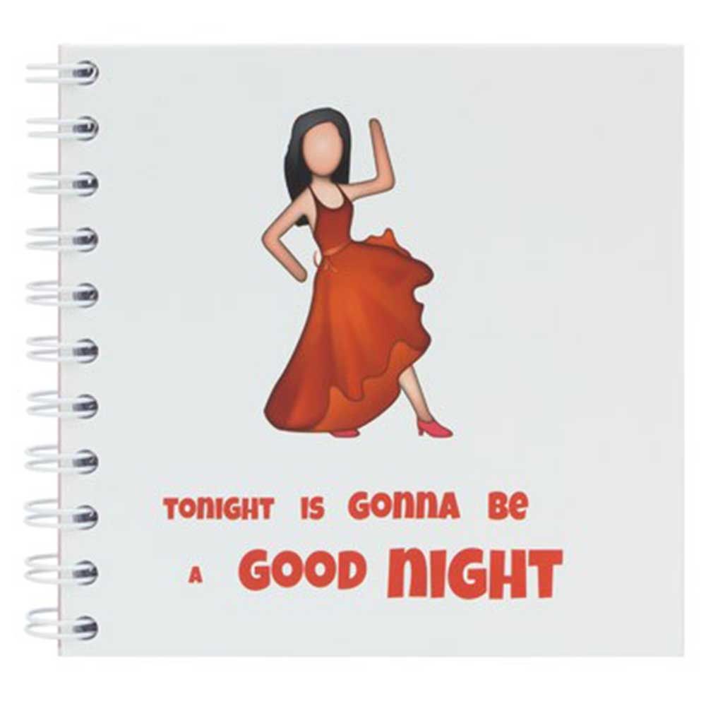 emoji - Flamenca Notebook - Red